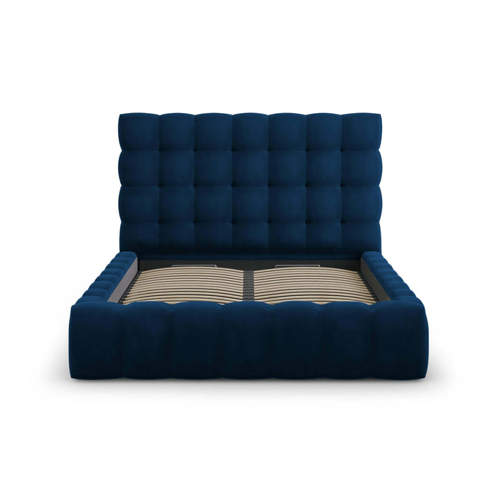 Cosmopolitan Design Bali Bedframe met Opbergruimte - 160 x 200 cm - Koningsblauw