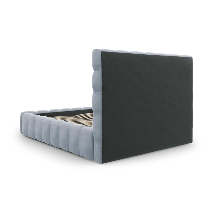 Cosmopolitan Design Bali Bedframe met Opbergruimte - 160 x 200 cm - Lichtblauw