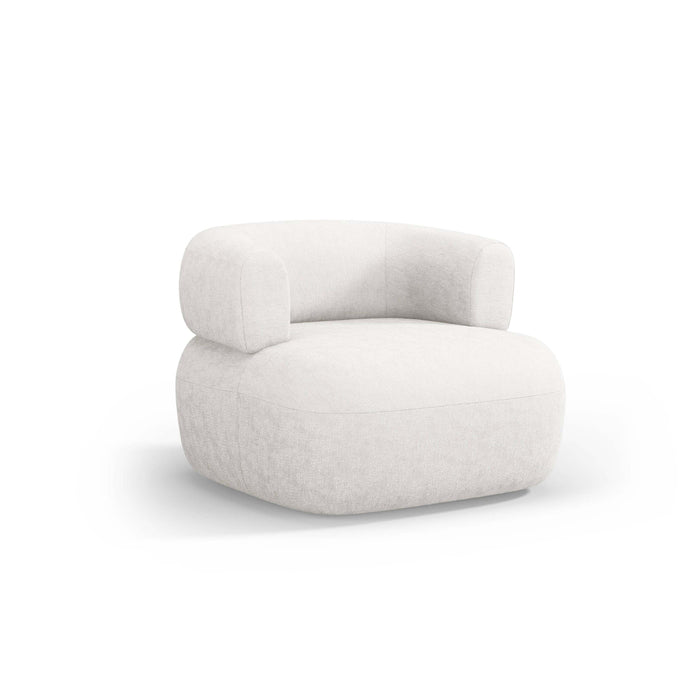 Micadoni Home Jenny Fauteuil Chenille - Lichtbeige