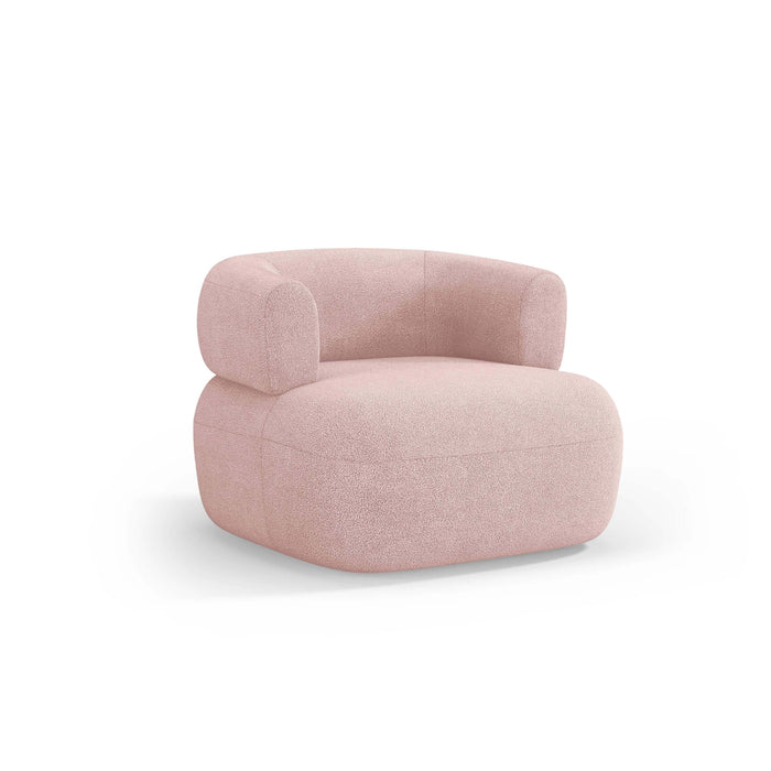 Micadoni Home Jenny Fauteuil Bouclé - Roze