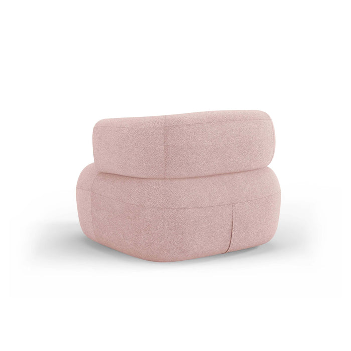 Micadoni Home Jenny Fauteuil Bouclé - Roze