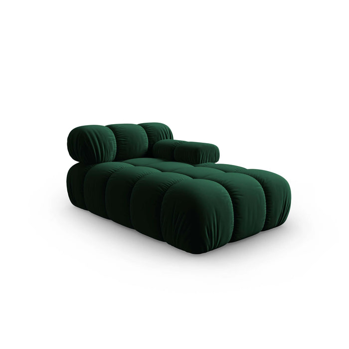 Milo Casa Tropea Modulair Bank Element - Chaise Longue Rechts - Flessengroen