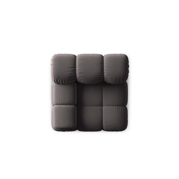 Milo Casa Tropea Modulair Bank Element - Hoek Links - Donkergrijs