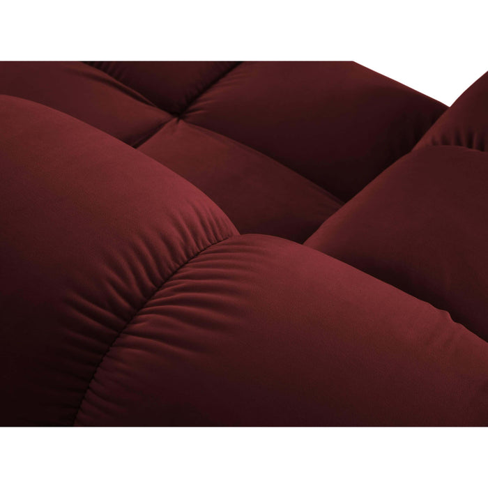 Milo Casa Tropea Modulair Bank Element - Chaise Longue Links - Bordeauxrood