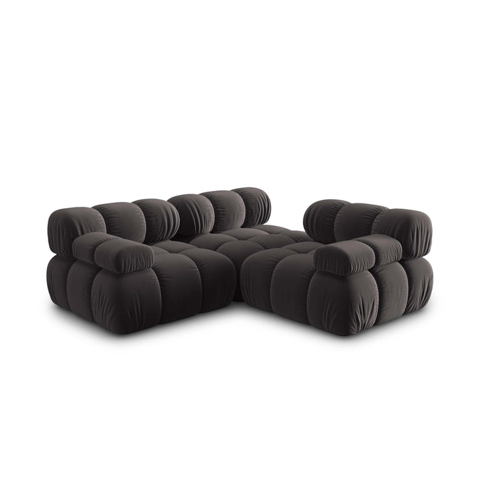 Milo Casa Tropea Modulaire 3-zitsbank - Donkergrijs