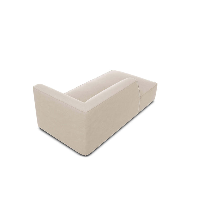 Windsor & Co Sao Chaise Longue Links - Velvet - Beige