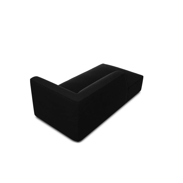 Windsor & Co Sao Chaise Longue Links - Velvet - Zwart