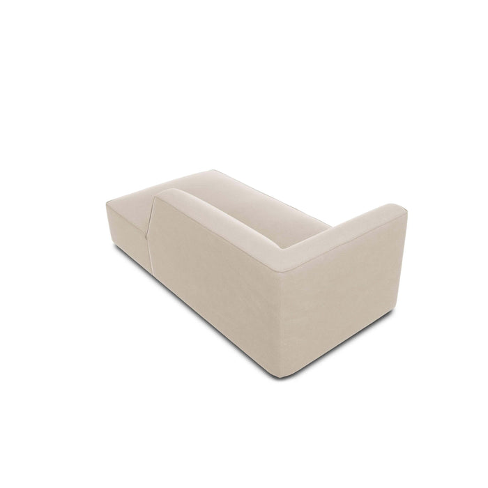 Windsor & Co Sao Chaise Longue Rechts - Velvet - Beige