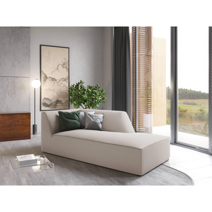 Windsor & Co Sao Chaise Longue Rechts - Velvet - Beige
