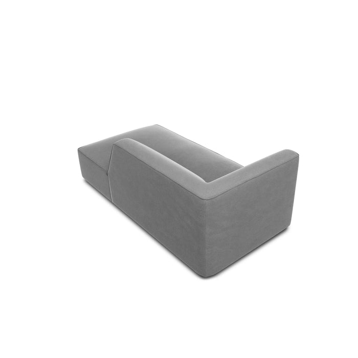 Windsor & Co Sao Chaise Longue Rechts - Velvet - Grijs