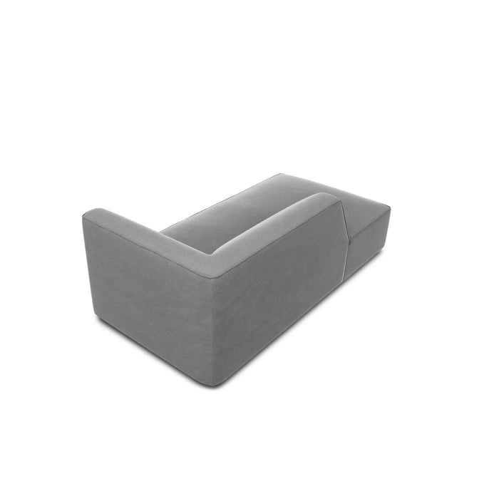 Windsor & Co Sao Chaise Longue Links - Velvet - Grijs