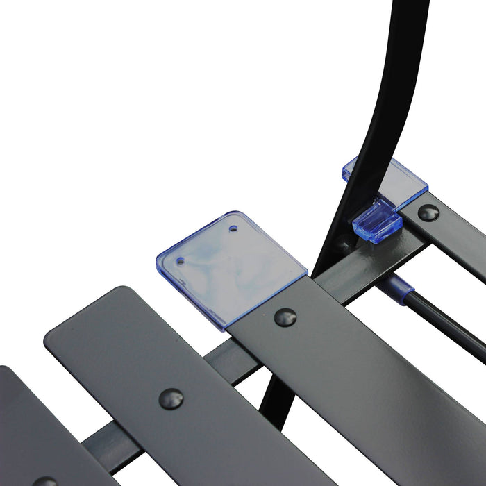 sweeek - Metalen inklapbare tuinstoel (set van 2)