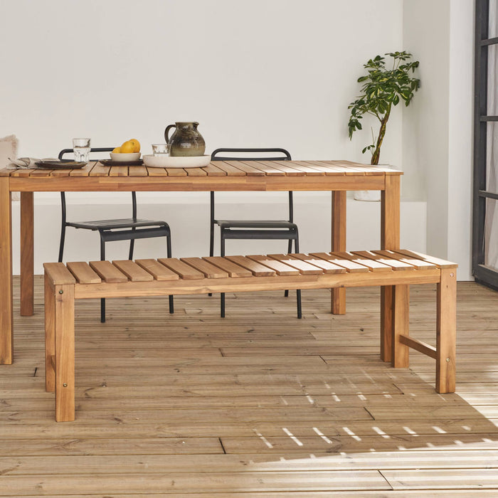 sweeek - Tuinbank, B 140 x D 35 x H 45cm