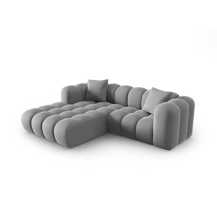 Windsor & Co Halley Hoekbank met Chaise Longue 3-zits - Links - Roze