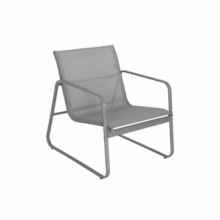 sweeek - 4-zits metalen tuinmeubelset