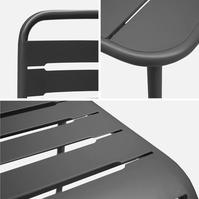 sweeek - Tuintafel met 2 stoelen