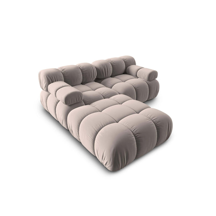 Milo Casa Tropea Modulaire 2-zitsbank met Hocker - Beige