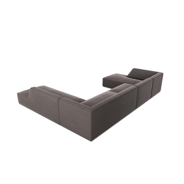 Windsor & Co Sao U-bank - Hoek Rechts - Velvet - Donkergrijs