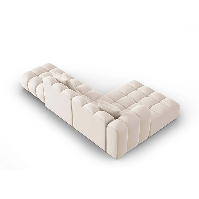 Windsor & Co Halley Hoekbank 5-zits - Links - Crème