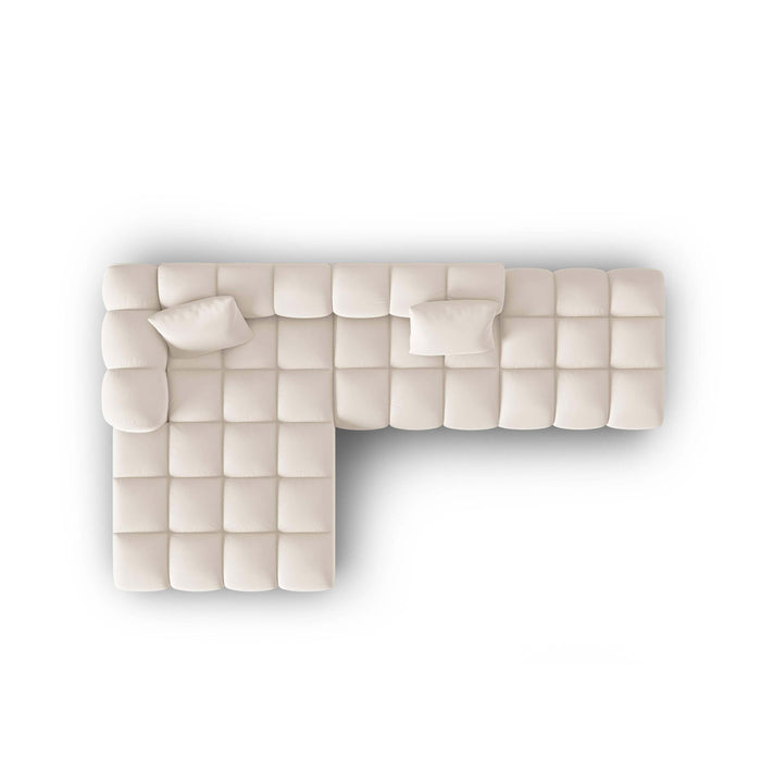 Windsor & Co Halley Hoekbank 5-zits - Links - Crème