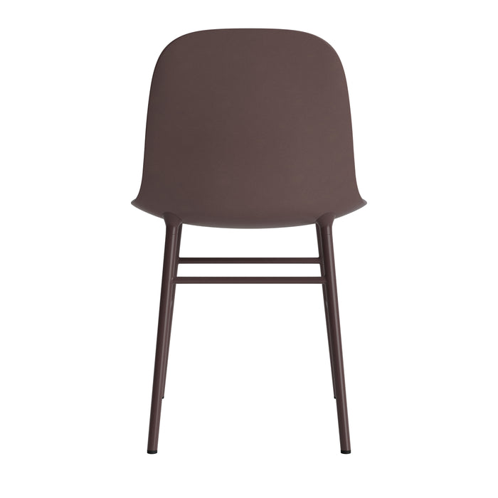 Normann Copenhagen Form Stoel - Staal - Bruin