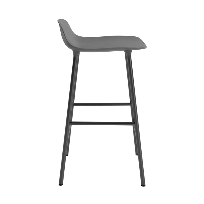 Normann Copenhagen Form Barkruk Low 65 cm - Staal - Bright Blue