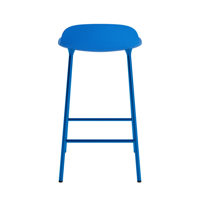 Normann Copenhagen Form Barkruk Low 65 cm - Staal - Bright Blue