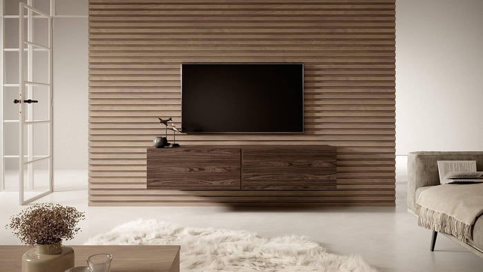 NADUVI Collection Emma Tv-meubel - B 140 cm - Walnoot