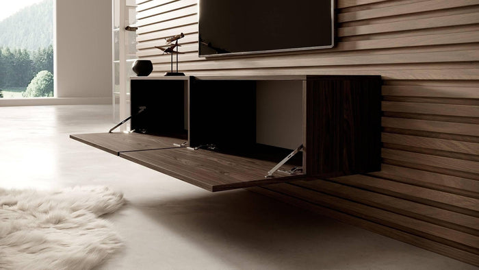 NADUVI Collection Emma Tv-meubel - B 140 cm - Walnoot