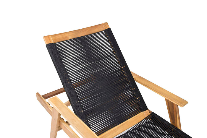 Rebellenclub Aros Tuin Ligbed - Zwart