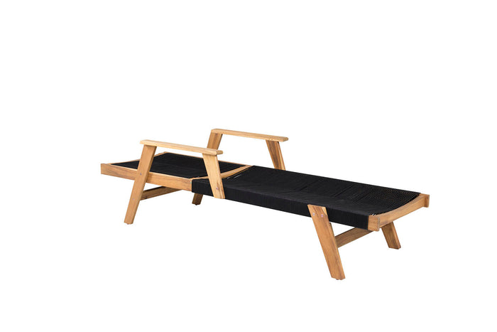 Rebellenclub Aros Tuin Ligbed - Zwart