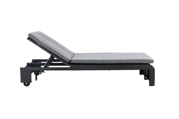 Rebellenclub Haven Tuin Ligbed - Zwart