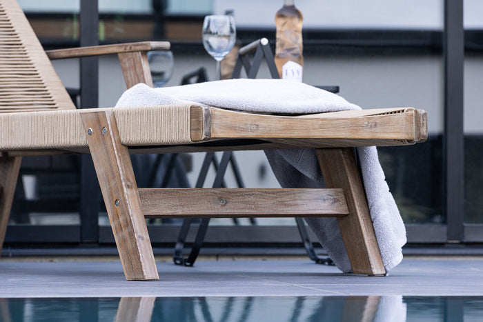 Rebellenclub Aros Tuin Ligbed - Donker Bruin