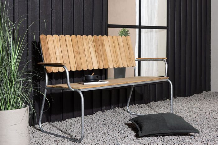 Rebellenclub Ellix Tuinbankje - Zilver