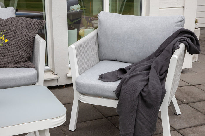 Rebellenclub Amary Loungeset - Wit