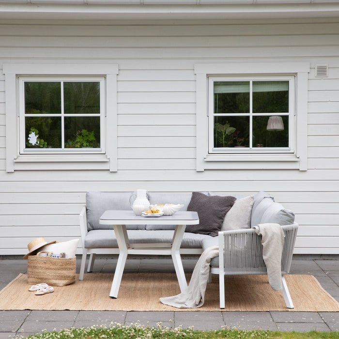 Rebellenclub Amary Hoekloungeset - Wit