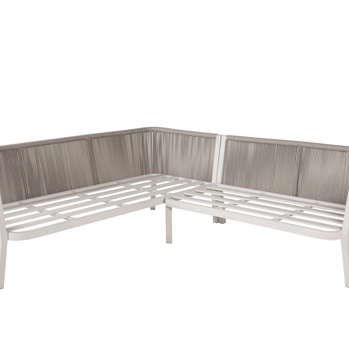 Rebellenclub Amary Hoekloungeset - Wit