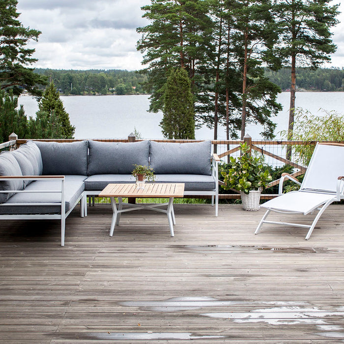 Rebellenclub Tonga Hoekloungeset - Wit