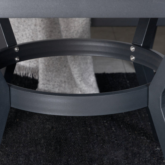 Rebellenclub Amary Hoekloungeset - Zwart