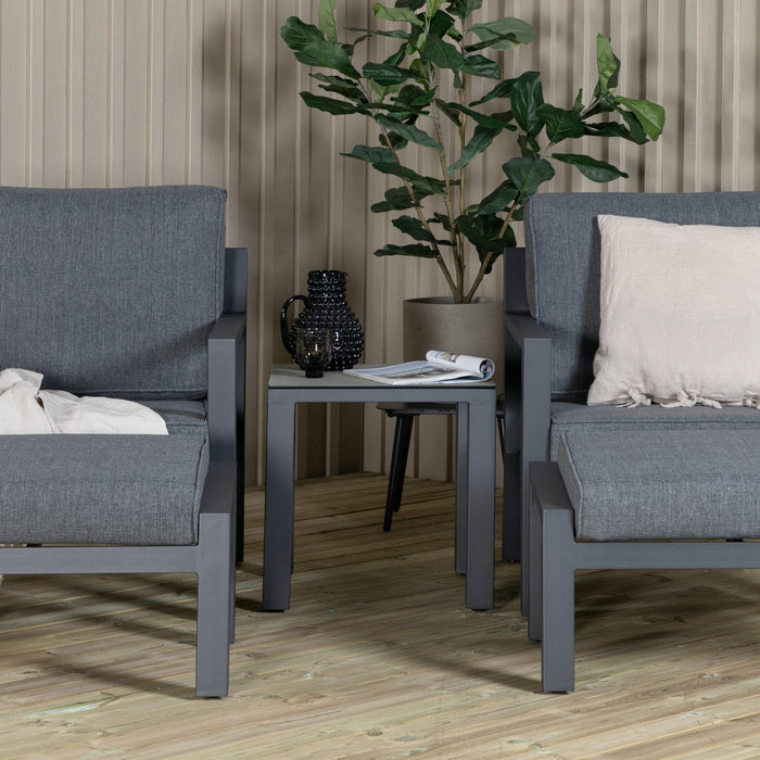 Rebellenclub Lilium Loungeset - Zwart