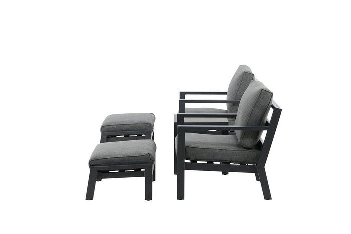 Rebellenclub Lilium Loungeset - Zwart