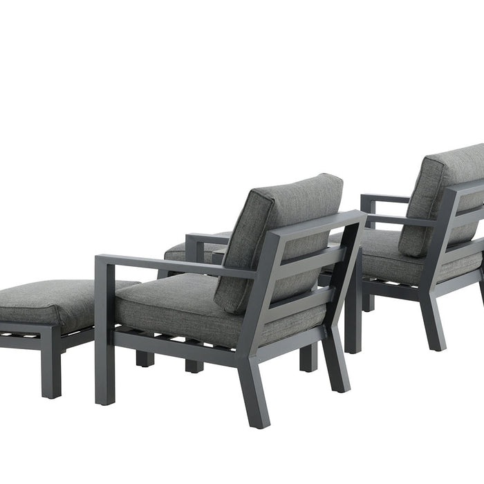 Rebellenclub Lilium Loungeset - Zwart