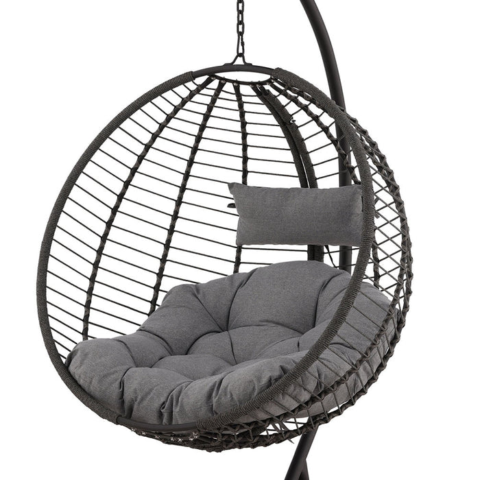 Rebellenclub Palina Hangstoel - Zwart