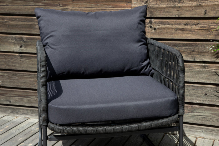 Rebellenclub Hibis Loungeset - Zwart