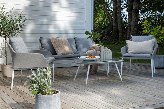 Rebellenclub Haze Loungeset - Wit Grijs