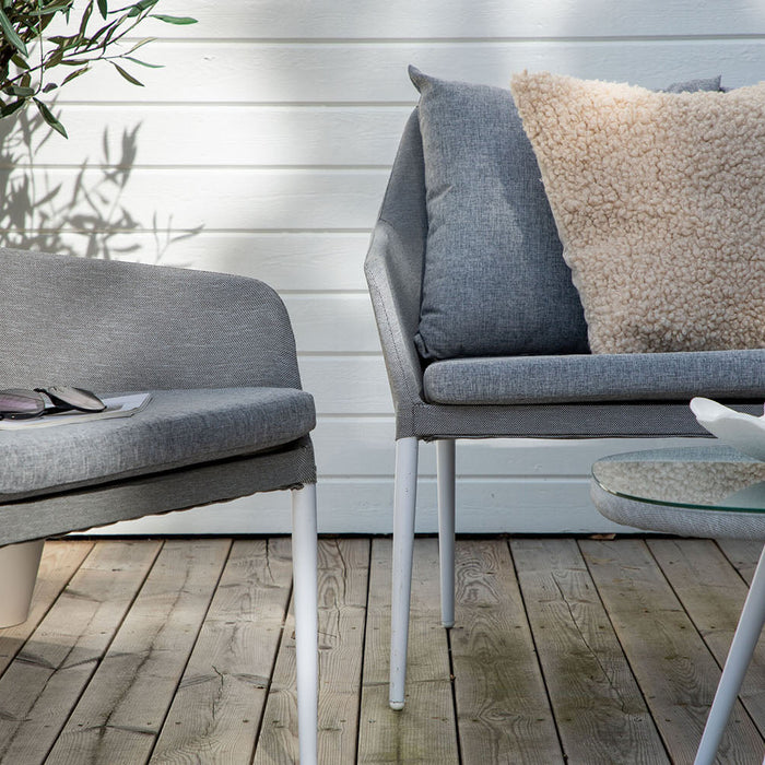 Rebellenclub Haze Loungeset - Wit Grijs