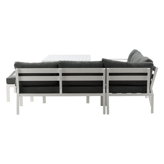 Rebellenclub Dalia Hoekloungeset - Wit