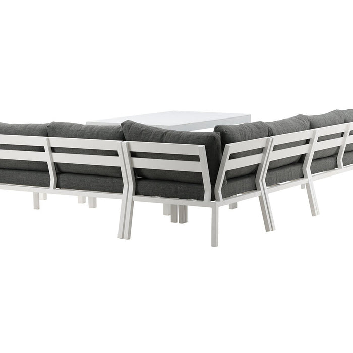 Rebellenclub Dalia Hoekloungeset - Wit