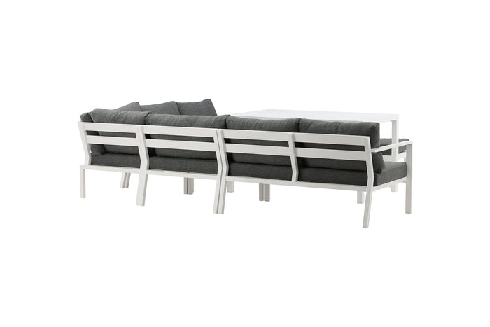 Rebellenclub Dalia Hoekloungeset - Wit