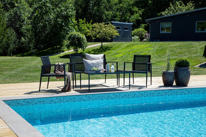 Rebellenclub Solis Loungeset - Zwart